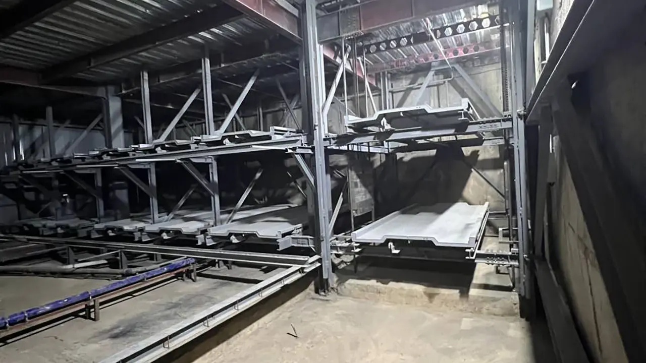 پارکینگ مکانیزه زیرزمینی عامریه کاشان