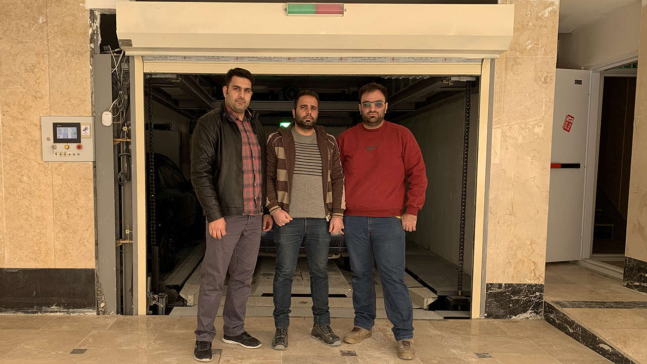 پارکینگ زیرزمینی دل آرا